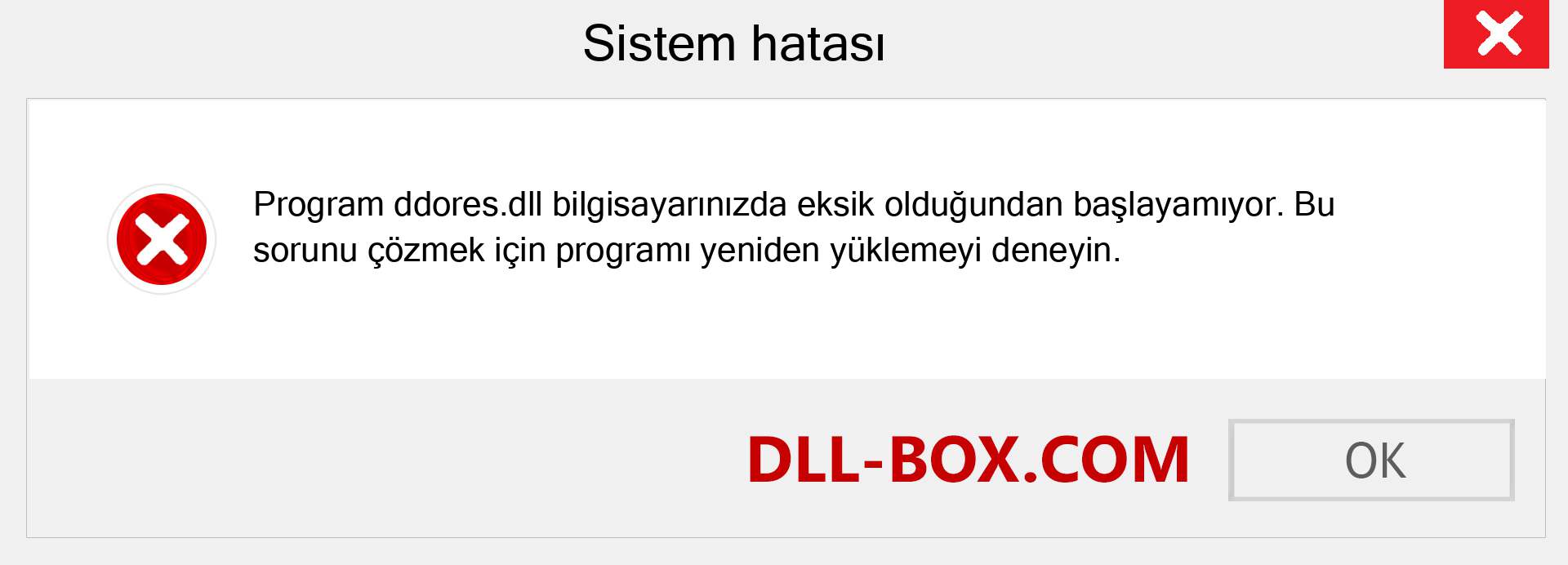 ddores.dll dosyası eksik mi? Windows 7, 8, 10 için İndirin - Windows'ta ddores dll Eksik Hatasını Düzeltin, fotoğraflar, resimler